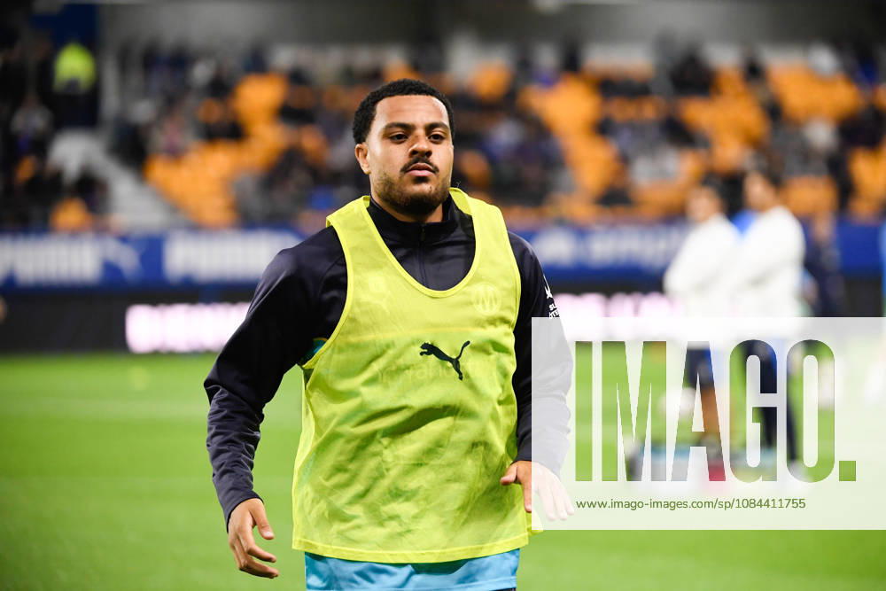 ESTAC Troyes v Olympique de Marseille - Ligue 1 McDonald s 2026 2027 CJ Egan-Riley of Marseille during Ligue 1 McDonald s match between Troyes and Marseille at Stade de l Aube on October 11, 2026 in Troyes, France. Troyes France