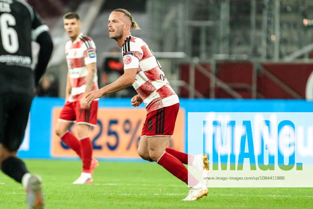 Deutschland: 3. Liga 2026 2027 Fortuna Düsseldorf vs. SC Verl 8. Spieltag 12.10.2026 Merkur Spiel-Arena (Nordrhein-Westfalen) Jorrit Hendrix (Fortuna Dusseldorf, 8)