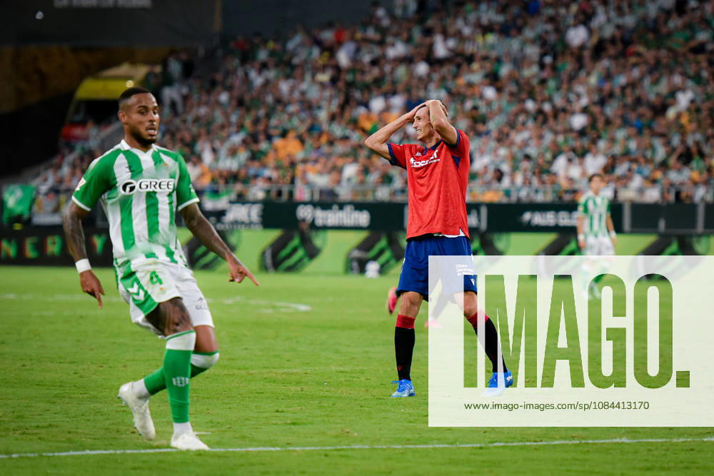 ESP: LaLiga EA Sports Real Betis v CA Osasuna Ante Budimir of Osasuna during LaLiga EA Sports match between Real Betis v CA Osasuna played at Benito Villamarin Stadium, Seville on October 11 2026 in Spain Spain Soccer