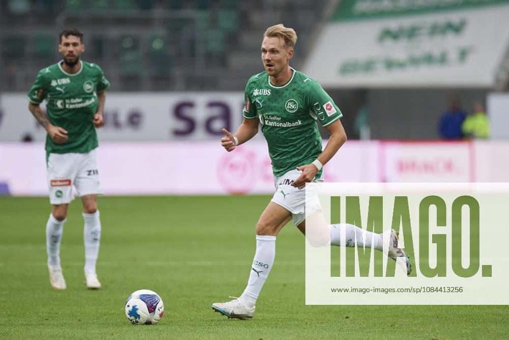 Brack Super League 2026 2027 FC St. Gallen 1879 vs. FC Lausanne St. Gallen, Schweiz St. Gallen, Schweiz, 11. Oktober 2026. Lukas Daschner während des Brack Super League Spiels FC St. Gallen 1879 gegen FC Lausanne-Sport in St. Gallen.