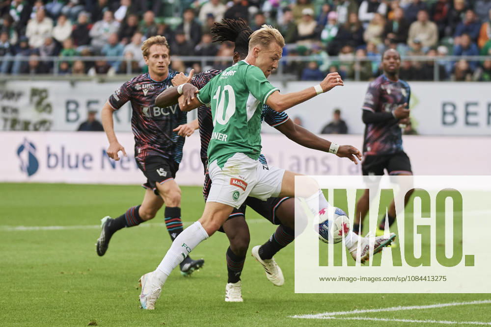 Brack Super League 2026 2027 FC St. Gallen 1879 vs. FC Lausanne St. Gallen, Schweiz St. Gallen, Schweiz, 11. Oktober 2026. Lukas Daschner während des Brack Super League Spiels FC St. Gallen 1879 gegen FC Lausanne-Sport in St. Gallen.