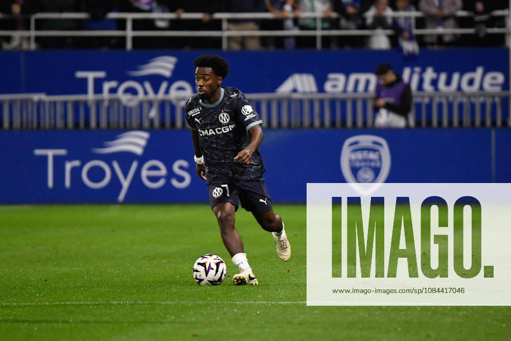 ESTAC Troyes v Olympique de Marseille - Ligue 1 McDonald s 2026 2027 Angel GOMES of Marseille during Ligue 1 McDonald s match between Troyes and Marseille at Stade de l Aube on October 11, 2026 in Troyes, France. Troyes France