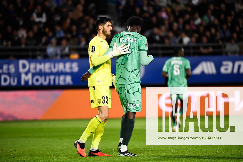 ESTAC Troyes v Olympique de Marseille - Ligue 1 McDonald s 2026 2027 Patrick Beach of Troyes and Michel Junior DIAZ of Troyes during Ligue 1 McDonald s match between Troyes and Marseille at Stade de l Aube on October 11, 2026 in Troyes, France. Troyes France