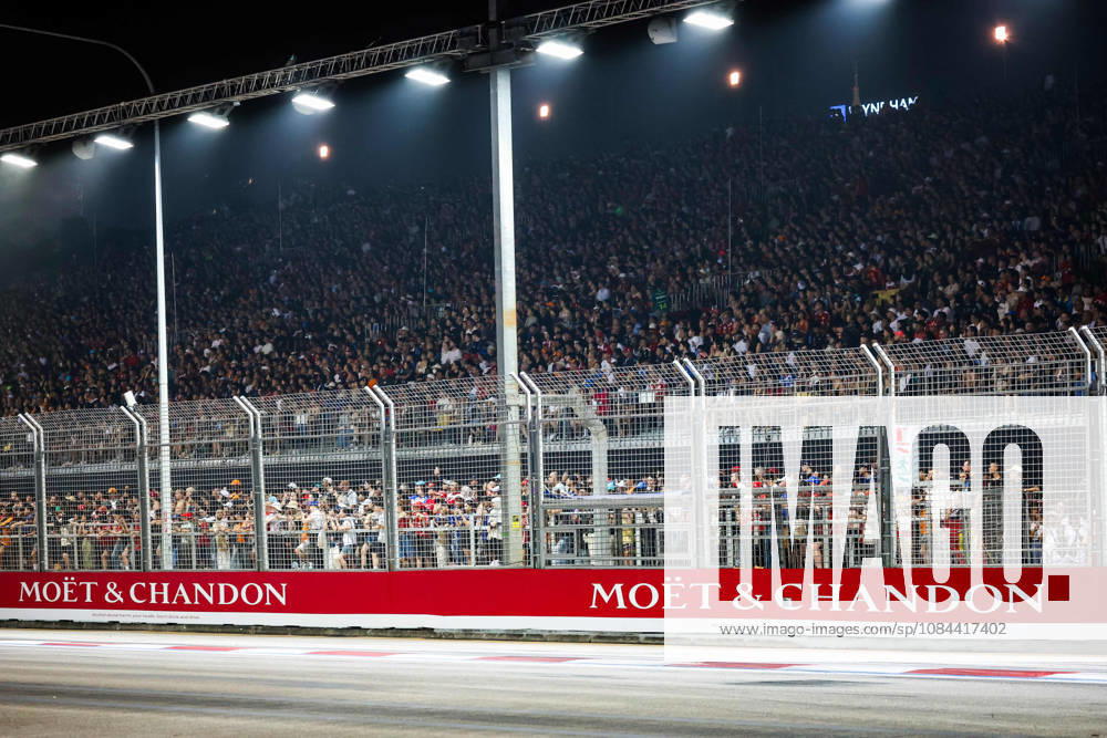 F1 - SINGAPORE GRAND PRIX 2026 Moet & Chandon branding sponsor during the 2026 Formula 1 Singapore Grand Prix, 17th round of the 2026 Formula One World Championship, WM, Weltmeisterschaft from October 9 to 11, 2026 on the Marina Bay Street Circuit, in Singapore, Singapore - SingaporeSingapore