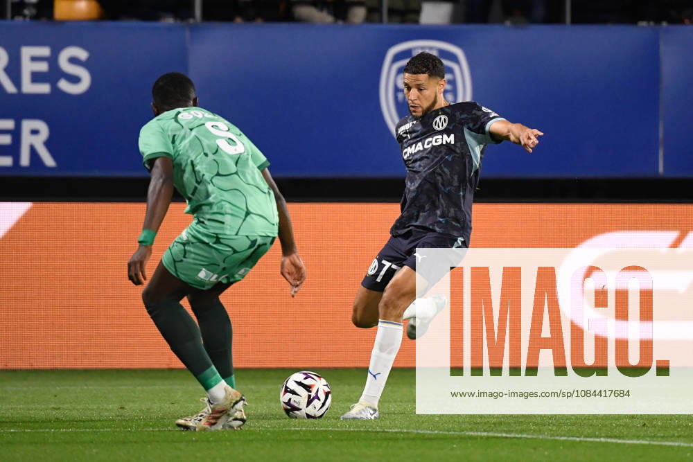 ESTAC Troyes v Olympique de Marseille - Ligue 1 McDonald s 2026 2027 Amine HARIT of Marseille during Ligue 1 McDonald s match between Troyes and Marseille at Stade de l Aube on October 11, 2026 in Troyes, France. Troyes France