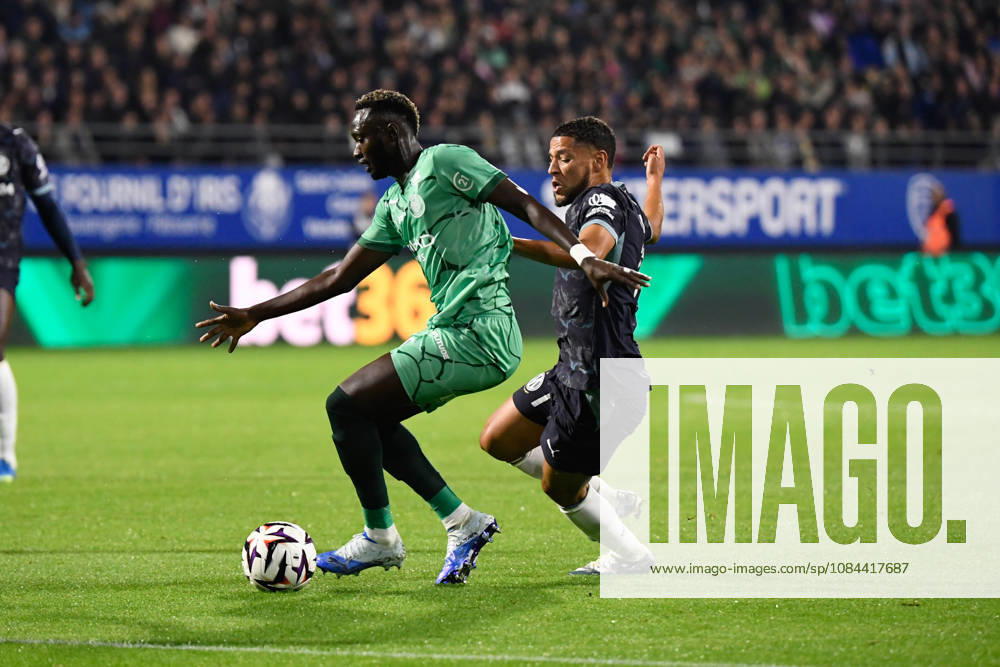 ESTAC Troyes v Olympique de Marseille - Ligue 1 McDonald s 2026 2027 Amine HARIT of Marseille and Mouhamed DIOP of Troyes during Ligue 1 McDonald s match between Troyes and Marseille at Stade de l Aube on October 11, 2026 in Troyes, France. Troyes France