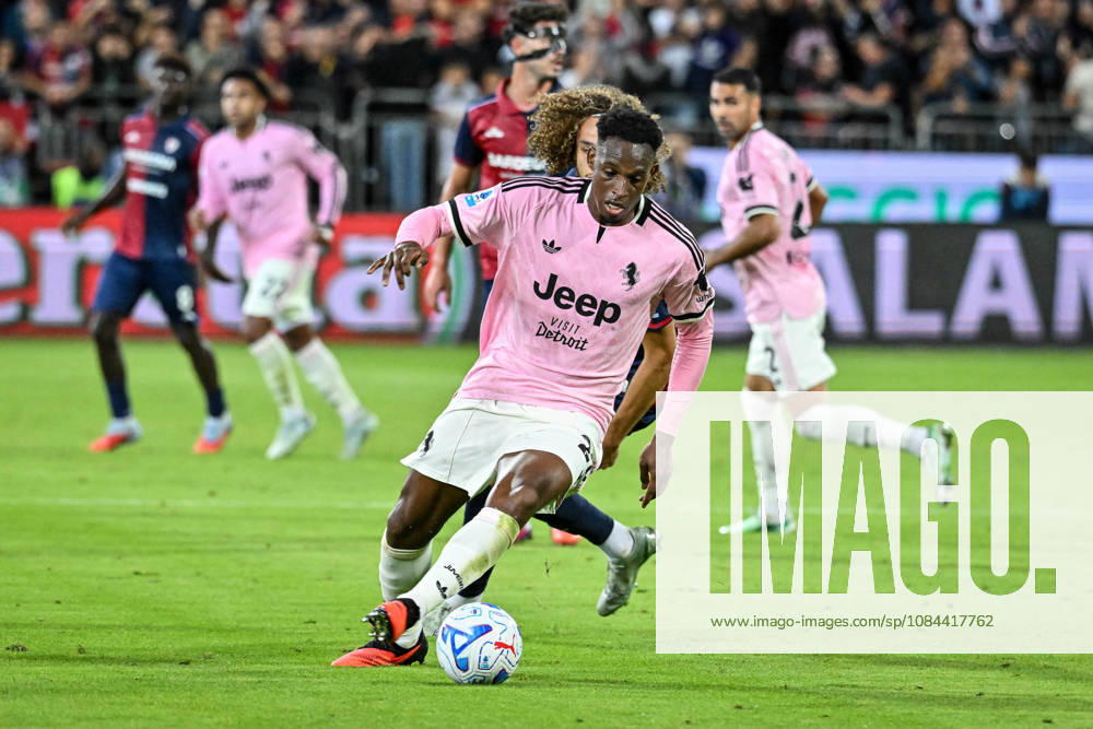 IPA89567051 - Jhon Lucumi of Juventus FC during the Cagliari Calcio vs. Juventus FC Italian Serie A soccer match in Cagliari, Italy, on October 11, 2026