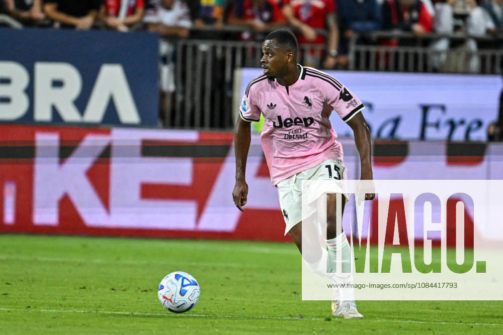 IPA89567059 - Pierre Kalulu of Juventus FC during the Cagliari Calcio vs. Juventus FC Italian Serie A soccer match in Cagliari, Italy, on October 11, 2026