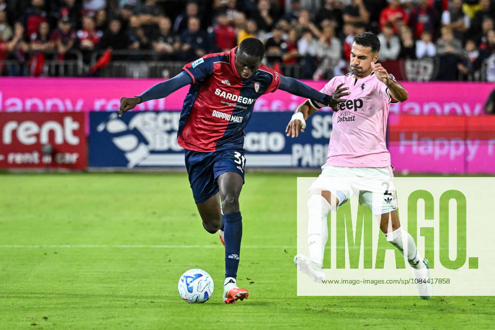 IPA89567034 - Paul Mendy of Cagliari Calcio during the Cagliari Calcio vs. Juventus FC Italian Serie A soccer match in Cagliari, Italy, on October 11, 2026