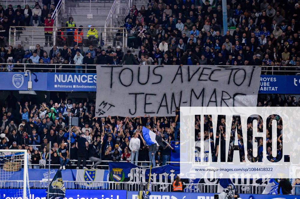 Supporters de lESTAC Troyes - Ambiance