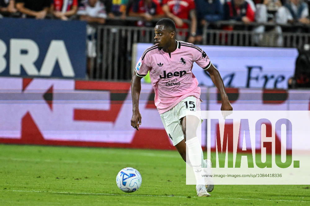 IPA89567078 - Pierre Kalulu of Juventus FC during the Cagliari Calcio vs. Juventus FC Italian Serie A soccer match in Cagliari, Italy, on October 11, 2026