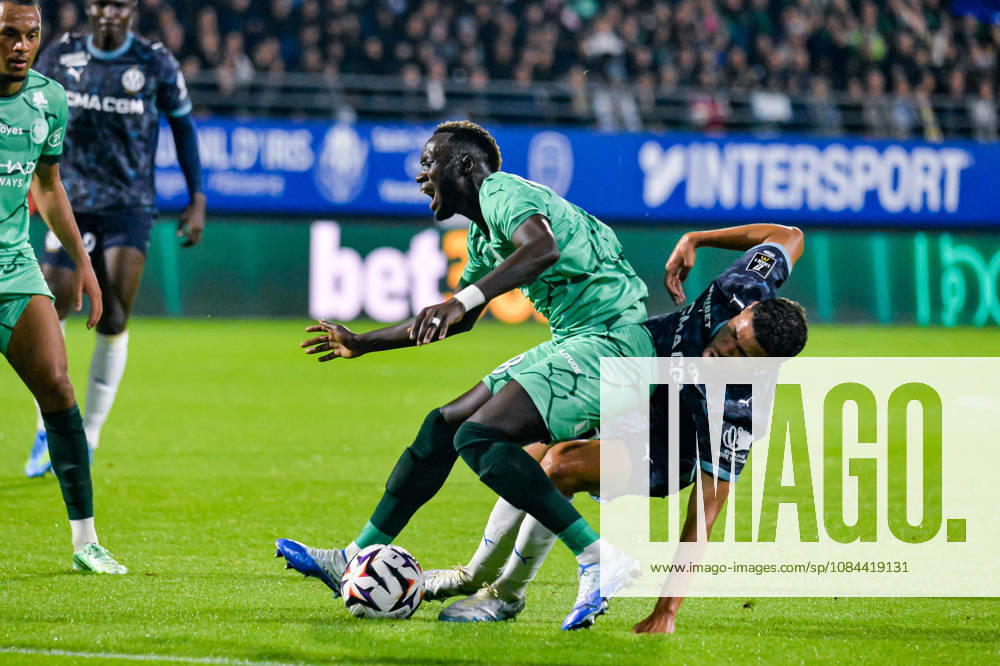 Mouhamed Diop (ESTAC Troyes) Amine Harit (OM)