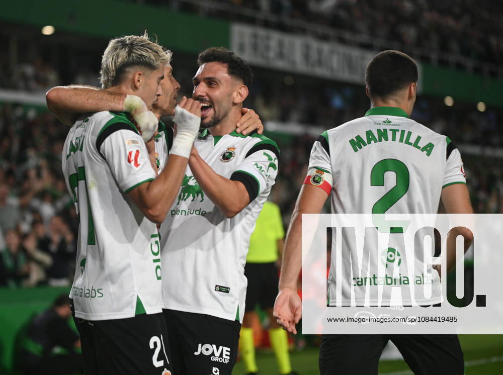 ESP: LaLiga EA Sports Racing Santander v Valencia CF Yassir Zabiri of Racing de Santander scores goal and celebrates during LaLiga EA Sports between Racing Santander v Valencia CF played at Campos de de El Sardinero Stadium in Cantabria on October 11, 2026 in Spain Spain Futbol