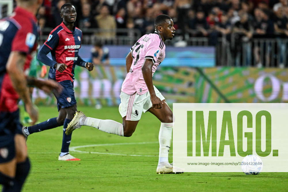 IPA89568910 - Pierre Kalulu of Juventus FC during the Cagliari Calcio vs. Juventus FC Italian Serie A soccer match in Cagliari, Italy, on October 11, 2026