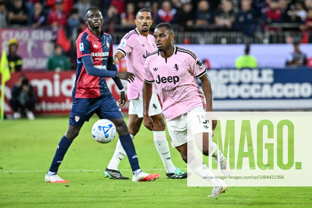 IPA89568846 - Pierre Kalulu of Juventus FC during the Cagliari Calcio vs. Juventus FC Italian Serie A soccer match in Cagliari, Italy, on October 11, 2026