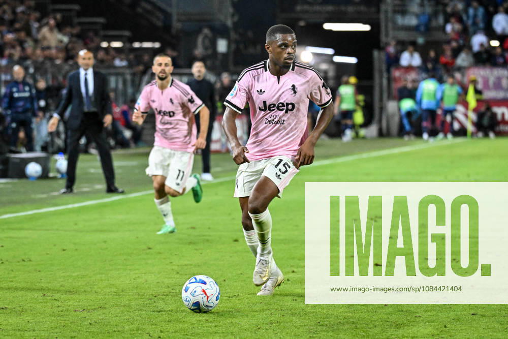 IPA89568856 - Pierre Kalulu of Juventus FC during the Cagliari Calcio vs. Juventus FC Italian Serie A soccer match in Cagliari, Italy, on October 11, 2026
