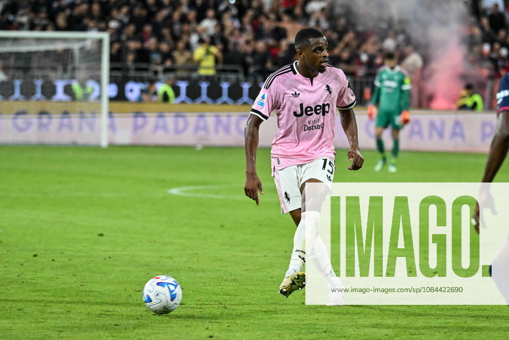 IPA89569967 - Pierre Kalulu of Juventus FC during the Cagliari Calcio vs. Juventus FC Italian Serie A soccer match in Cagliari, Italy, on October 11, 2026