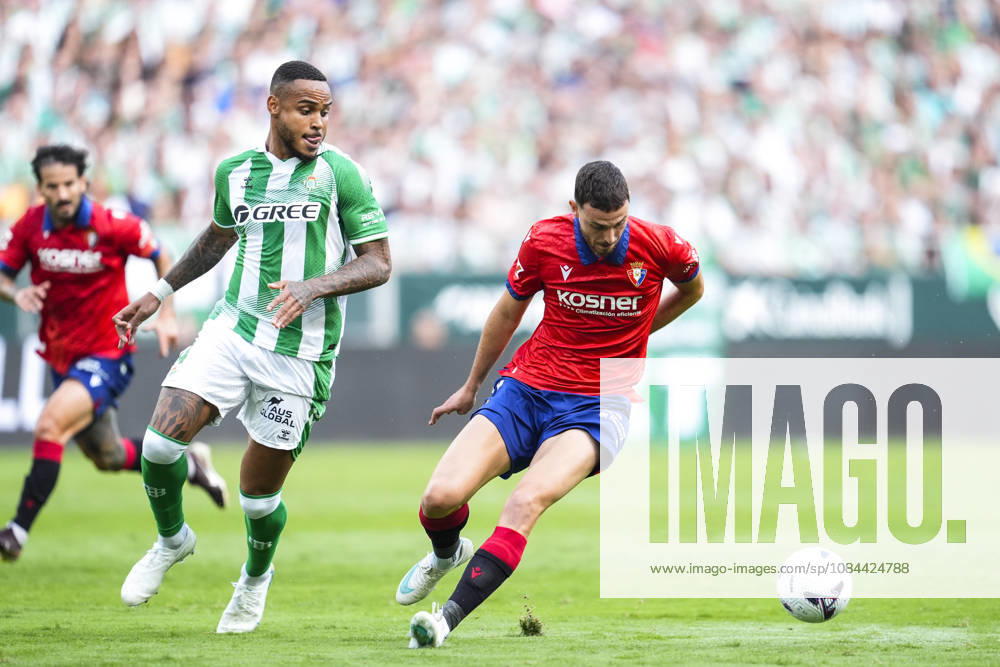Raul Garcia of CA Osasuna in action during the Spanish league, LaLiga EA Sports, football match played between Real Betis and CA Osasuna at La Cartuja stadium on October 11, 2026, in Sevilla, Spain. Sevilla Spain - ZUMAa181 20261011_zaa_a181_249