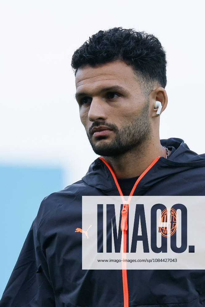 IPA89572516 - Milan s Goncalo Ramos during the US Sassuolo vs. AC Milan Italian Serie A soccer match in Reggio Emilia, Italy, on October 11, 2026