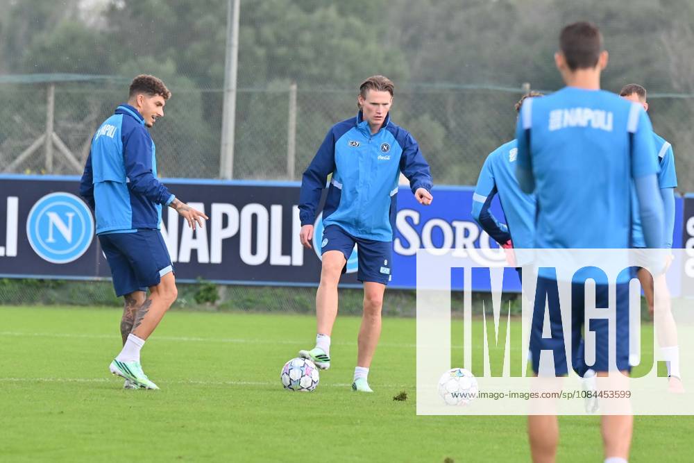 Foto IPP Felice De Martino Castel Volturno (Ce) 12 10 2026 Allenamento Napoli pre gara Champions League con il Villareal Nella foto: Scott McTominay Italy Photo Press World Copyright Castel Volturno italy ITALY