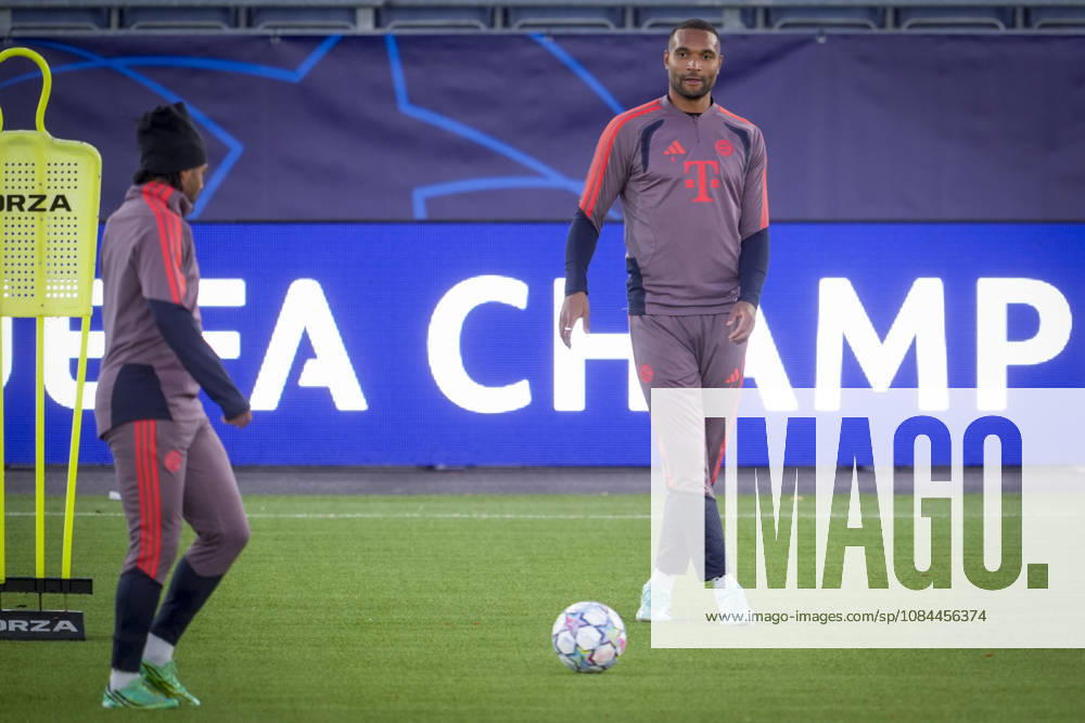 Soccer, Champions League 2026–2027, Viking vs. Bayern Munich, Oslo, October 12, 2026. Bayern Munich’s Jonathan Tah trains at Lyse Arena in Stavanger, the day of the Champions League match between Viking and Bayern Munich. Photo: Lise Aserud, NTB, Oslo, Norway. . RESTRICTED USE FOR BETTING COMPANIES.