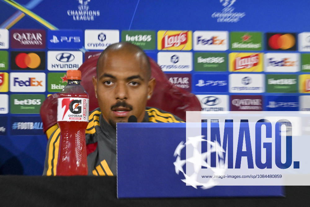 SOCCER - UEFA Champions League - AS Roma - press conference, PK, Pressekonferenz Photo by IPA ABACAPRESS.COM89631953 - Donyell Malen of Roma during the 2026–2027 UEFA Champions League match between AS Roma and Real Madrid, at the press conference and pre-match training session at the Trigoria Training Center on October 13, 2026, in Rome, Rome. during the AS Roma press conference for the UEFA Champions League soccer match in Rome, Italy, on October 13, 2026 Roma Italy