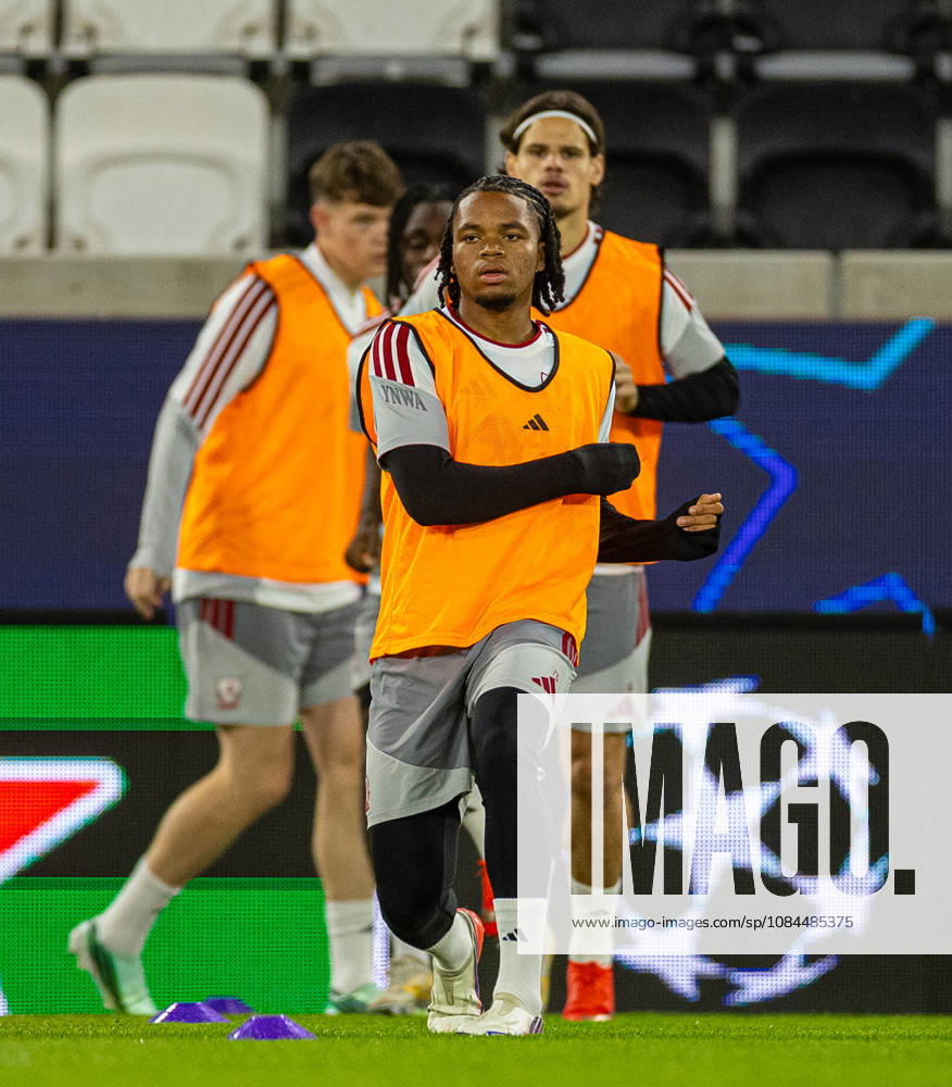 Football - UEFA Champions League - LASK v Liverpool FC - MD-1 LINZ, AUSTRIA - Tuesday, October 13, 2026: Liverpool s Rio Ngumoha during a training session ahead of the UEFA Champions League 2026 27 League Phase MD2 match between LASK and Liverpool FC at the Oberösterreich Arena. (Photo by David Rawcliffe Propaganda) LINZ Oberösterreich Arena UPPER AUSTRIA AUSTRIA
