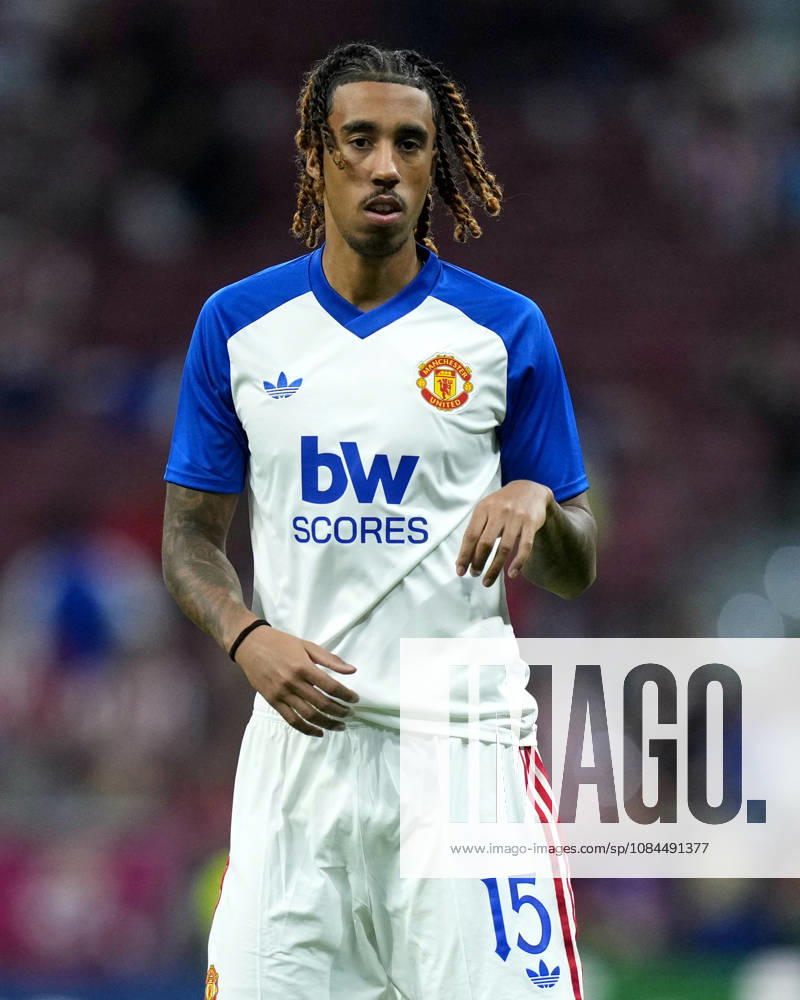 ESP: Atletico de Madrid v Manchester United, ManU FC. UEFA Champions League. Matchday 2. Leny Yoro of Manchester United during the UEFA Champions League match between Atletico de Madrid and Manchester United FC played at Riyadh Metropolitano Stadium on 13 Oct 2026 in Barcelona, Spain. kpng