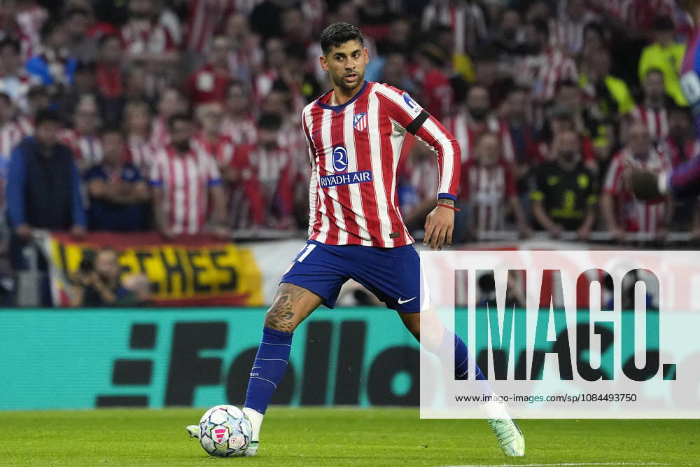 ATLETICO DE MADRID v Manchester United, ManU CHAMPIONS LEAGUE 2026 2027. LEAGUE PHASE. ROUND 2. Atletico de Madrid s Cuti Romero during Champions League 2026 2027, League Phase, match 2. October 13 ,2026. (ALTERPHOTOS Acero) MadridSpain
