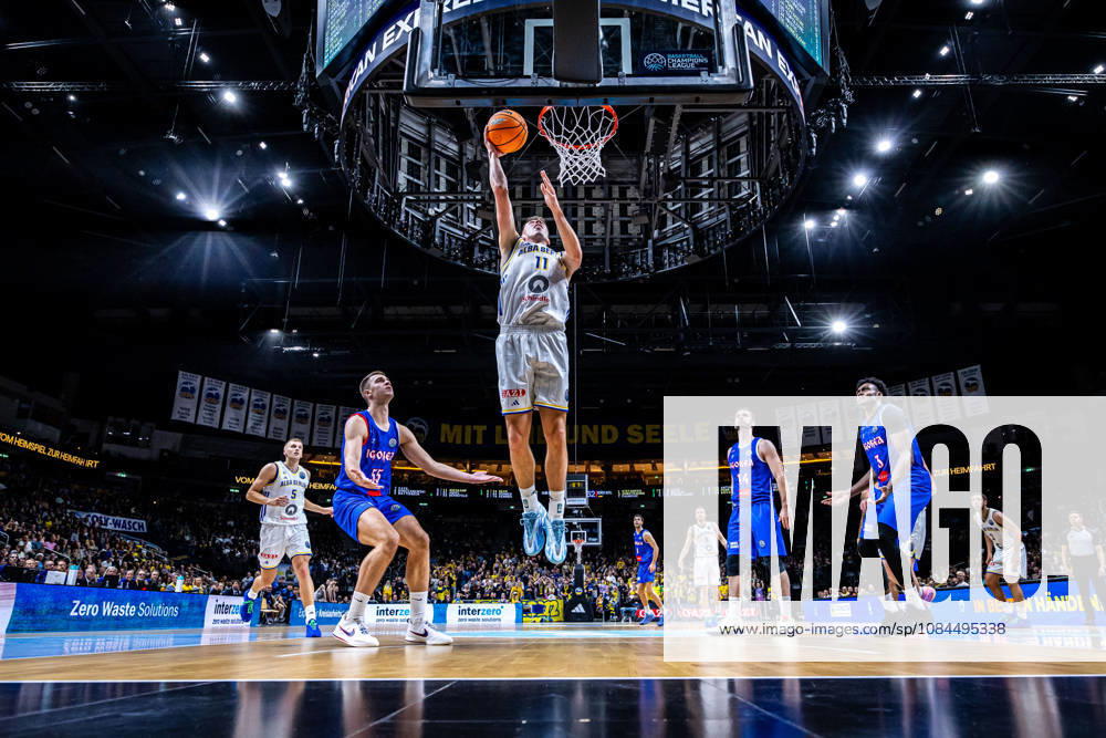 Basketball Berlin 13.10.2026 Saison 2026 2027 FIBA BCL Regular Season Group G Basketball Championsleague Alba Berlin - Igokea m:tel Aleksandrovac Joe Wieskamp (Alba Berlin, No.11)