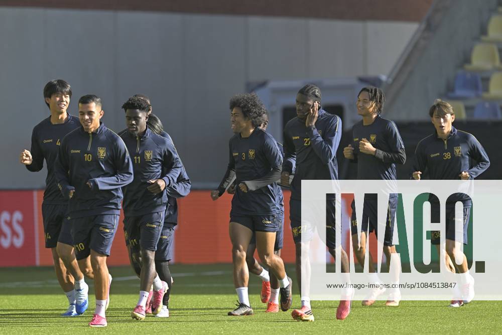 Sint-Truidense VV v Iberia Tbilisi - UEFA Conference League Media Activities 14 10 2026 SINT-TRUIDEN, BELGIUM - OCTOBER 14 : players of STVV pictured during a training session ahead of the UEFA Conference League 2026 27 first qualifying round between Sint-Truidense VV and Iberia Tbilisi on October 14, 2026 in Sint-Truiden, Belgium, 14 10 2026 Sint-Truiden Belgium