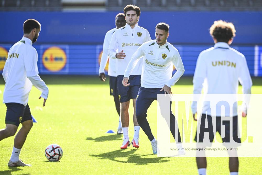Royale Union Saint-Gilloise v Real Sociedad de Futbol - UEFA Europa League Media Activities 14 10 2026 LEUVEN, BELGIUM - OCTOBER 14 : Olaru Darius midfielder of Royale Union Saint-Gilloise pictured during a training session ahead of the UEFA Europa League 2026 27 League Phase matchday 2 match between Royale Union Saint-Gilloise and Real Sociedad de Futbol on October 14, 2026 in Leuven, Belgium, 14 10 2026 Leuven Belgium