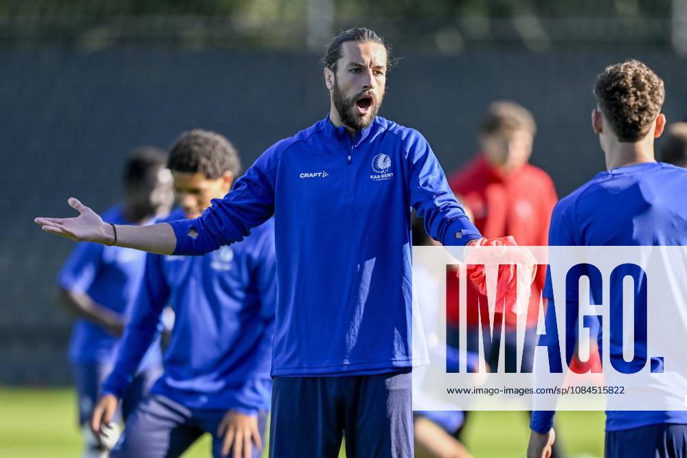 KAA Gent v AGF Aarhus - UEFA Conference League Media Activities 14 10 2026 GENT, BELGIUM - OCTOBER 14 : Burgess Christian defender of KAA Gent pictured during a training session ahead of the UEFA Conference League 2026 27 League Phase matchday 1 match between KAA Gent and AGF Aarhus on October 14, 2026 in Gent, Belgium, 14 10 2026 Gent Belgium