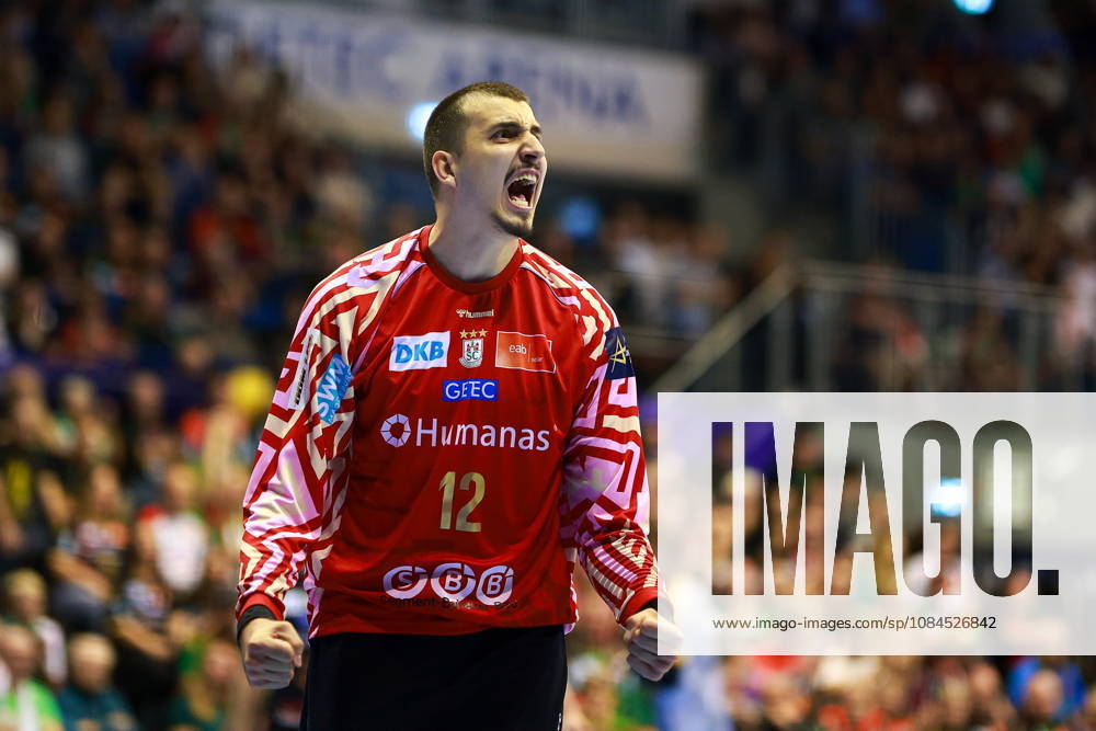 2026.10.14 Magdeburg Pilka reczna , Liga Mistrzow EHF , sezon 2026 27 SC Magdeburg -Industria Kielce N z Dominik Kuzmanovic Foto Tomasz Fafara PressFocus 2026.10.14 Magdeburg Handball , EHF Champions League , 2026 2027 season SC Magdeburg - Industria Kielce Dominik Kuzmanovic Credit: Tomasz Fafara PressFocus NEWSPIX.PL --- newspix.pl