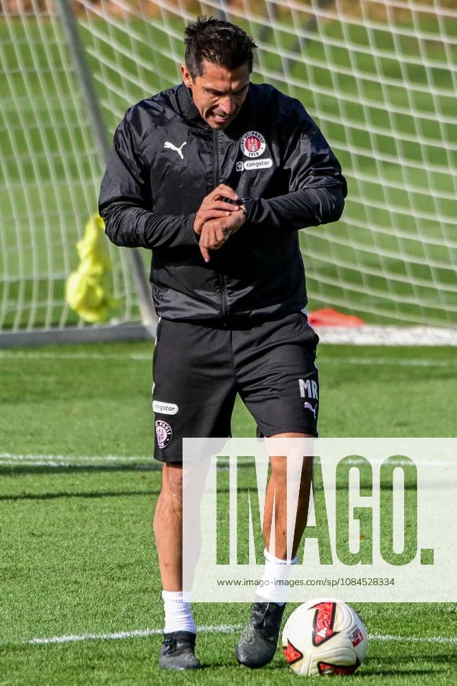 Trainer Marcel Rapp ( Pauli ) Deutschland , Hamburg , Trainingsgelände an der Kollaustrasse , Fussball , 2. Bundesliga , FC St Pauli