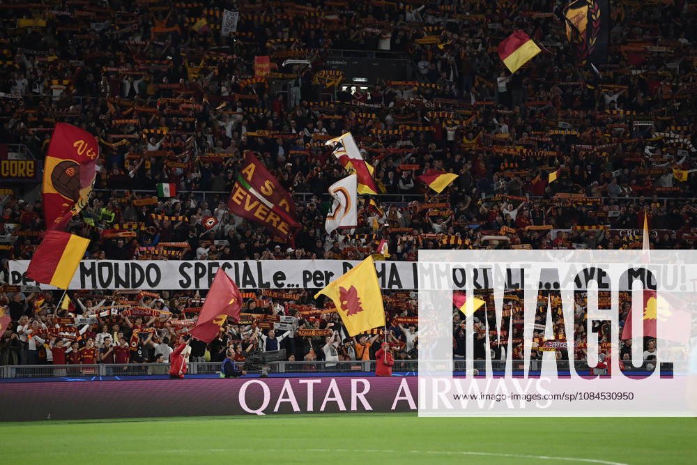 As Roma 14 10 2026 - Champions League Roma-Real Madrid foto Antonello Sammarco Image nella foto: tifosi Roma