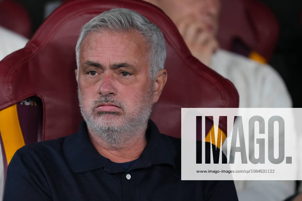 Real Madrid’s head coach Jose Mourinho during the UEFA Champions League Phase - Matchday 2 soccer match between AS Roma and Real Madrid at the Rome s Olympic stadium, Italy - Wednesday October 14, 2026 - Soccer ( Photo by Alfredo Falcone LaPresse )