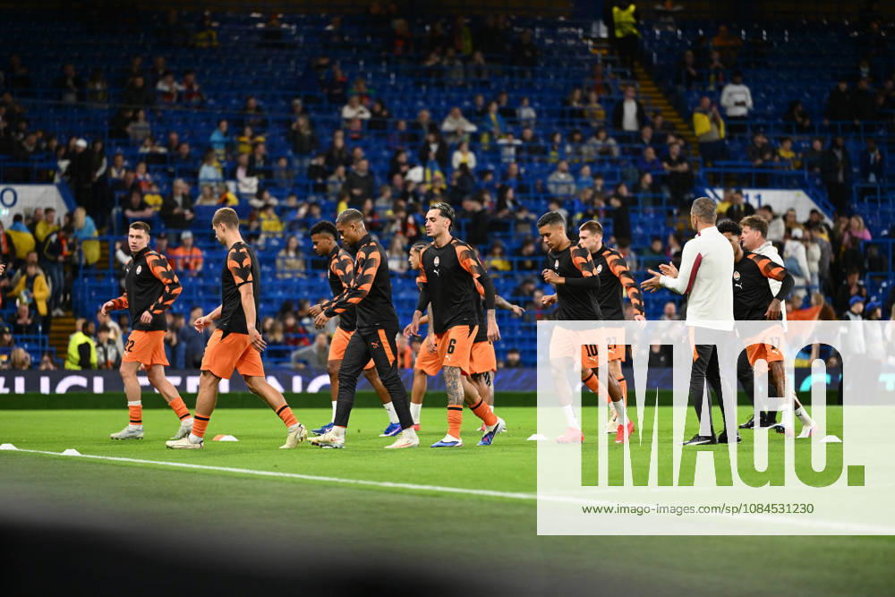 Players of Shakhtar Donetsk in action during the UEFA Champions League 2026 27 match between Shakhtar Donetsk and AEK Athens at Stamford Bridge on October 14, 2026 in London, England. (Photo by Yaroslav Dunka Sports Press Photo)