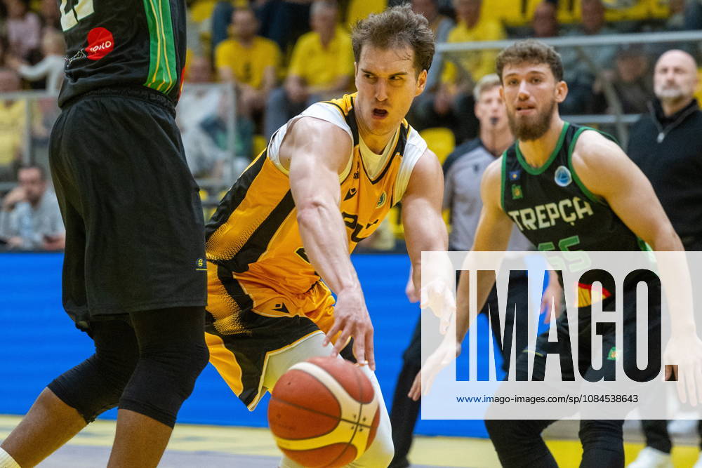Croatia, Split, 14.10.2026. KK Split basketball hall. Basketball match FIBA ‹‹Europe Cup, KK Split - BC Trepca. In the photo: Trenton McLaughlin. Photo: Tom Dubravec CROPIX Split CROATIA