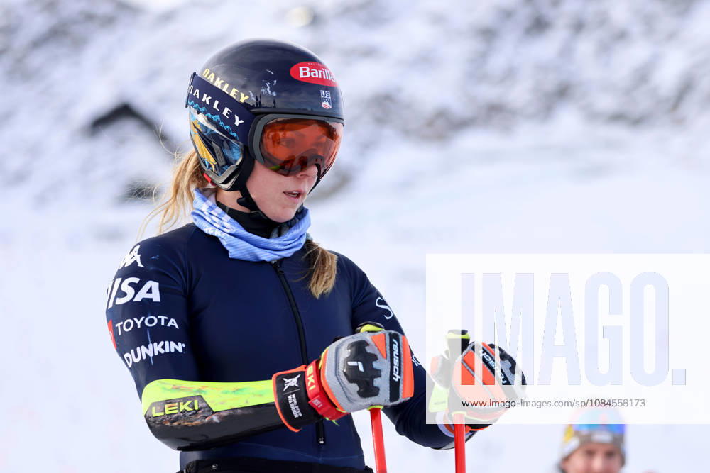 ALPINE SKIING - Ski Austria, training SOELDEN,AUSTRIA,15.OCT.26 - ALPINE SKIING - Ski Austria, giant slalom, training and qualification. Image shows Mikaela Shiffrin (USA). GEPAxpictures xMathiasxMandl