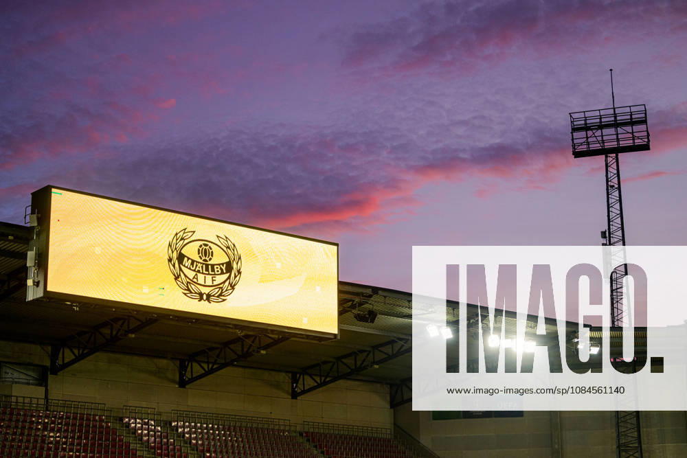 Olympia interior ahead of the UEFA Conference League football match between Mjällby and Inter Club d Escaldes on October 15, 2026 in Helsingborg. Photo: Christoffer Borg Mattisson BILDBYRÅN COP 261 CB0562 fotboll football soccer fotball uefa conference league conference league mjällby in bbeng arena
