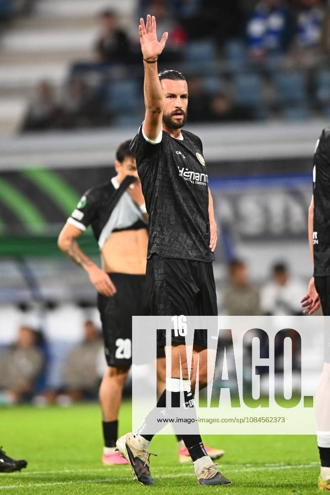 KAA Gent v AGF Aarhus - UEFA Conference League GENT, BELGIUM - OCTOBER 15 : Burgess Christian defender of KAA Gent during the UEFA Conference League 2026 27 League Phase matchday 1 match between KAA Gent and AGF Aarhus on October 15, 2026 in Gent, Belgium, 15 10 2026 Gent Belgium