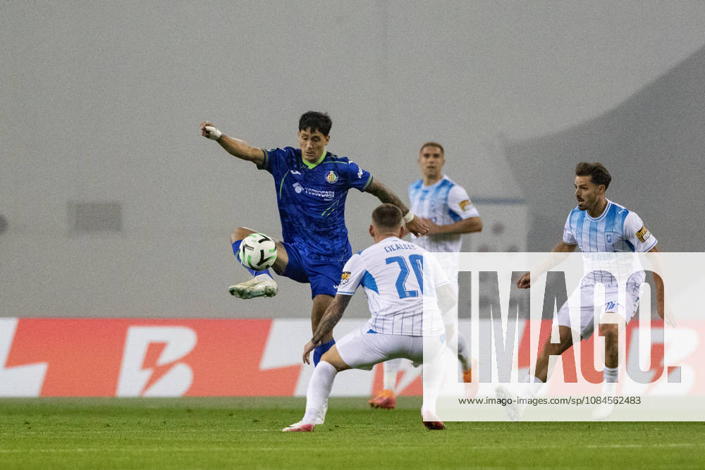 UEFA Conference League 2026, League phase, Matchday 1 Universitatea Craiova vs Getafe, Ion Oblemenco Stadium, Craiova,Romania 20 Alexandru Cicaldau in defending position