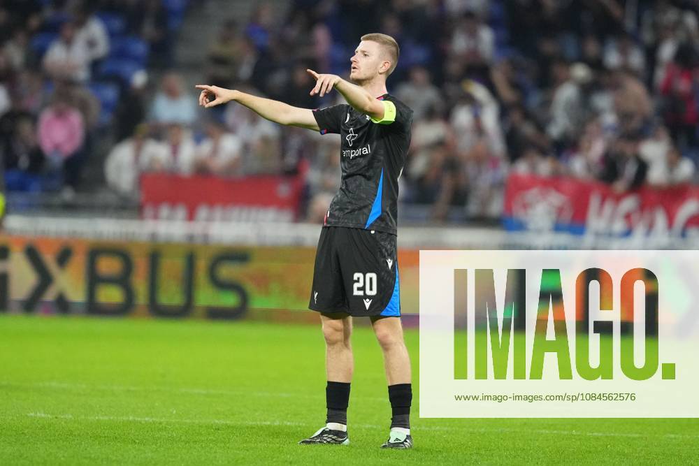 Adam Wharton of Crystal Palace Lyon v Crystal Palace, UEFA Europa League, Football, Groupama Stadium, Lyon, France - 15 Oct 2026Lyon Groupama Stadium France