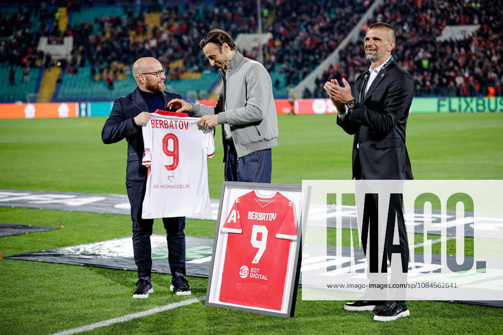 Football - UEFA Conference League - Round 1 - PFC CSKA Sofia - AS Monaco - 15.10.2026 Dimitar Berbatov during UEFA Conference League - Round 1 match between PFC CSKA Sofia and AS Monaco at Vasil Levski Stadium in Sofia, Bulgaria, on October 15th, 2026 in Sofia, Bulgaria. Bulgaria