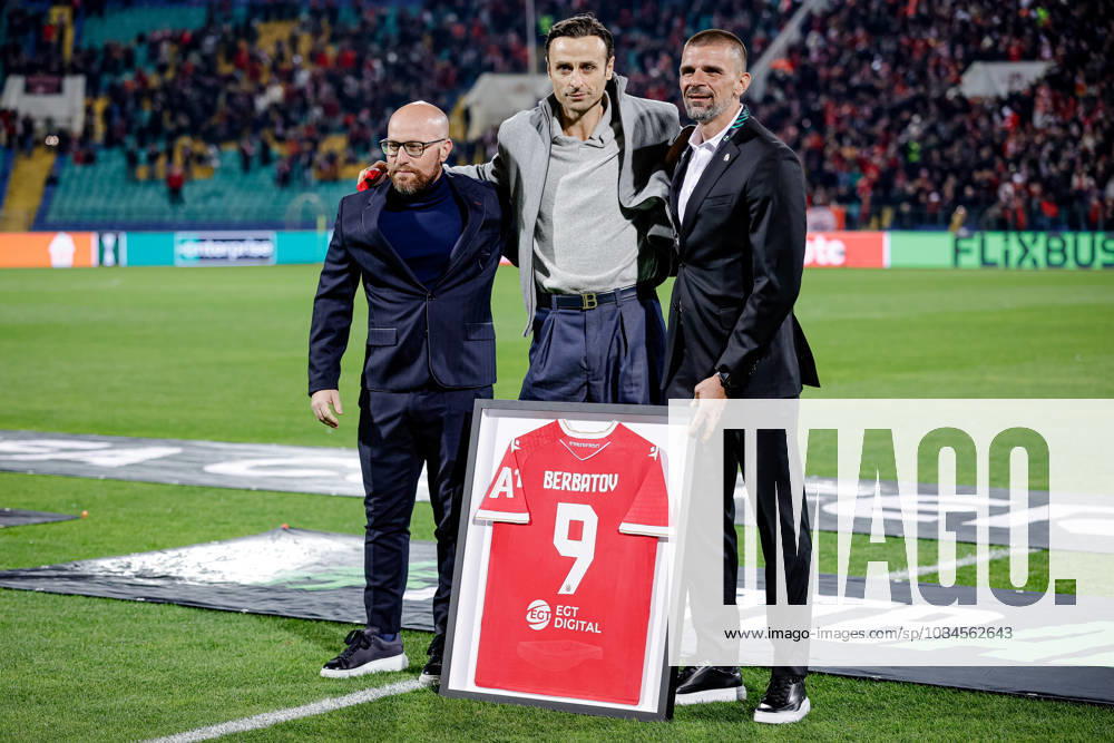 Football - UEFA Conference League - Round 1 - PFC CSKA Sofia - AS Monaco - 15.10.2026 Dimitar Berbatov during UEFA Conference League - Round 1 match between PFC CSKA Sofia and AS Monaco at Vasil Levski Stadium in Sofia, Bulgaria, on October 15th, 2026 in Sofia, Bulgaria. Bulgaria