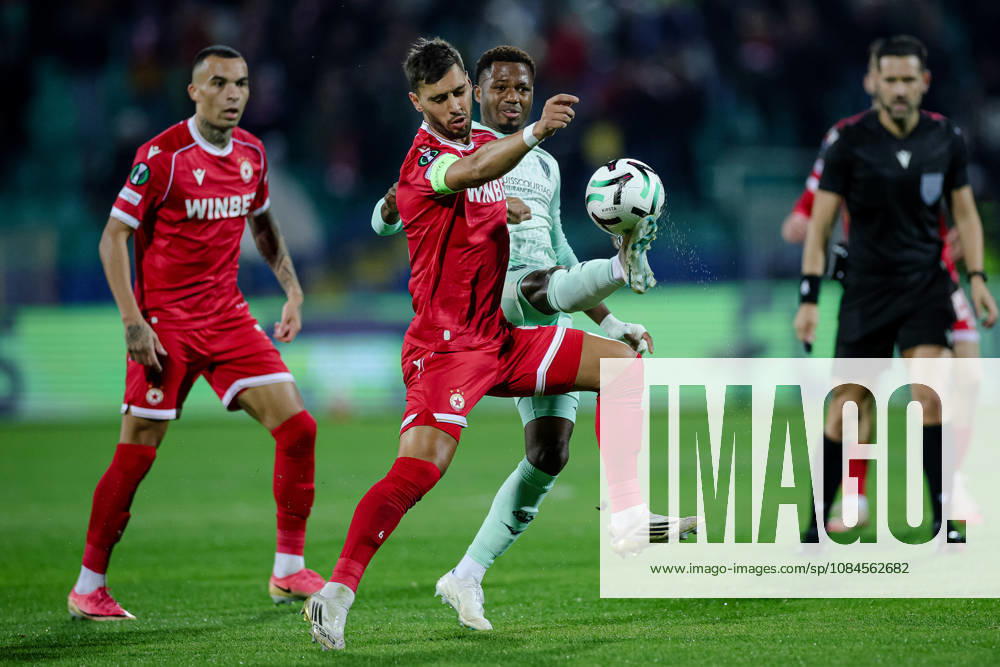 Football - UEFA Conference League - Round 1 - PFC CSKA Sofia - AS Monaco - 15.10.2026 Bruno Jordao, 6 of PFC CSKA Sofia during UEFA Conference League - Round 1 match between PFC CSKA Sofia and AS Monaco at Vasil Levski Stadium in Sofia, Bulgaria, on October 15th, 2026 in Sofia, Bulgaria. Bulgaria
