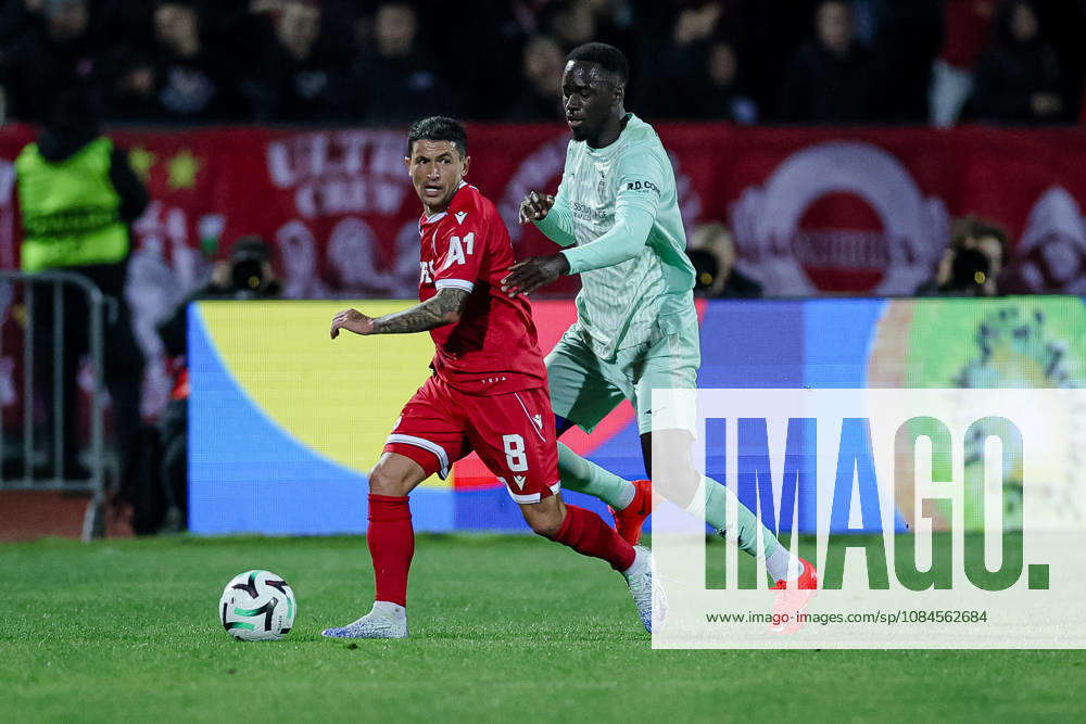 Football - UEFA Conference League - Round 1 - PFC CSKA Sofia - AS Monaco - 15.10.2026 Stefano Sensi, 8 of PFC CSKA Sofia during UEFA Conference League - Round 1 match between PFC CSKA Sofia and AS Monaco at Vasil Levski Stadium in Sofia, Bulgaria, on October 15th, 2026 in Sofia, Bulgaria. Bulgaria