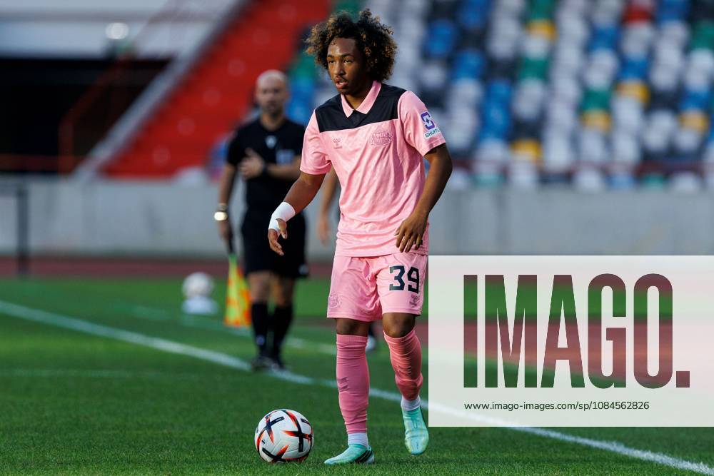 Malick Fofana of Sunderland on the ball Torreense v Sunderland, UEFA Europa League, Football, Estadio Dr. Magalhaes Pessoa, Leiria, Portugal - 15 Oct 2026Leiria Estadio Dr. Magalhaes Pessoa Portugal