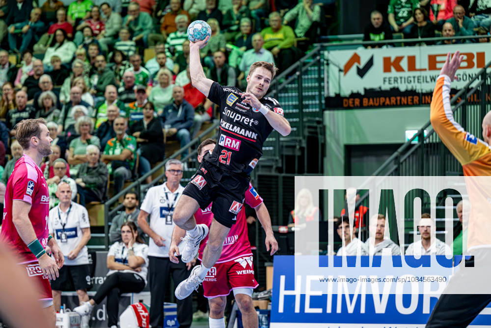 OPEL Handball Bundesliga; HSG Wetzlar - HC Erlangen, 15.10.26 Christopher Bissel (HC Erlangen, 21) OPEL Handball Bundesliga; HSG Wetzlar - HC Erlangen: Wetzlar, 15.10.26